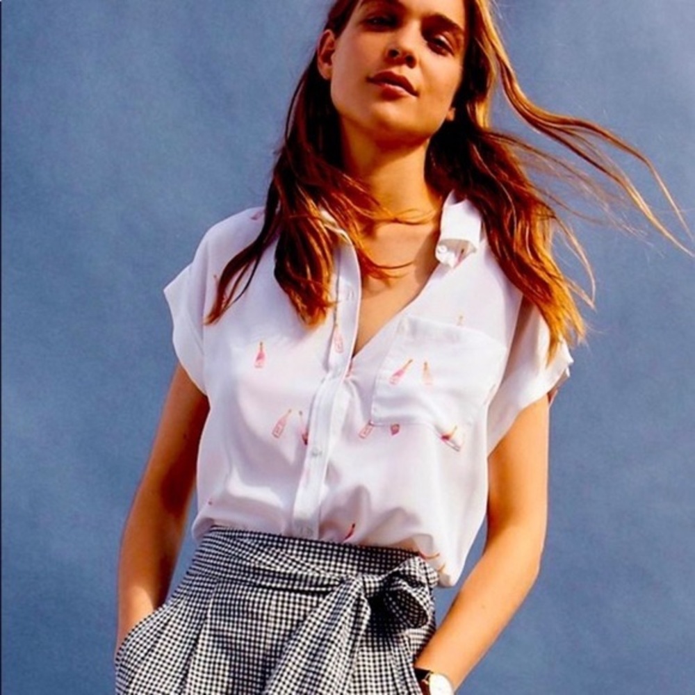 Rails brand Rosé Summer Blouse